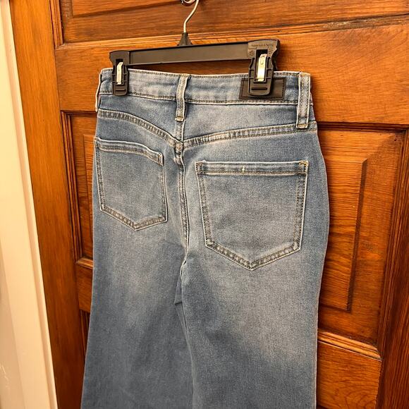 PTCL Rue Bling Out High Rise Stretch Straight Leg Denim sz 25 Studded Jeans - Picture 14 of 16